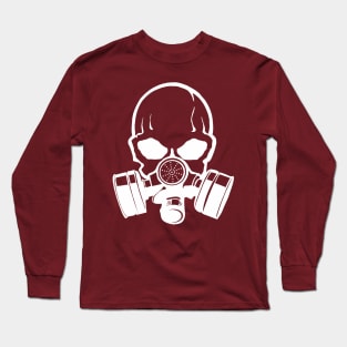 Viral Skull (white) Long Sleeve T-Shirt